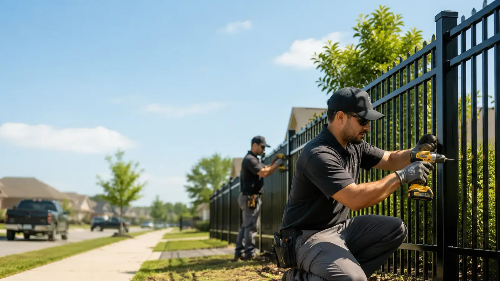 Metal Fence Installation in Crown City, OH